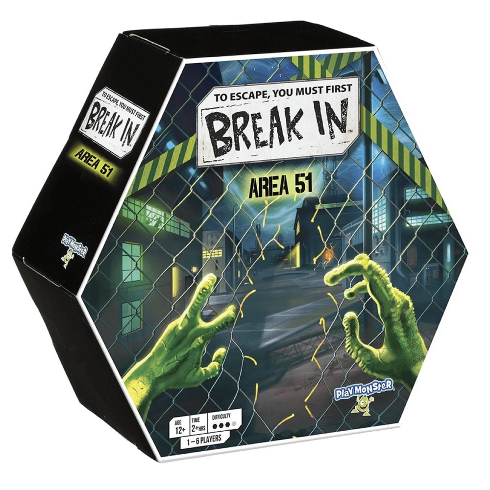 Break In - Area 51 Board Game